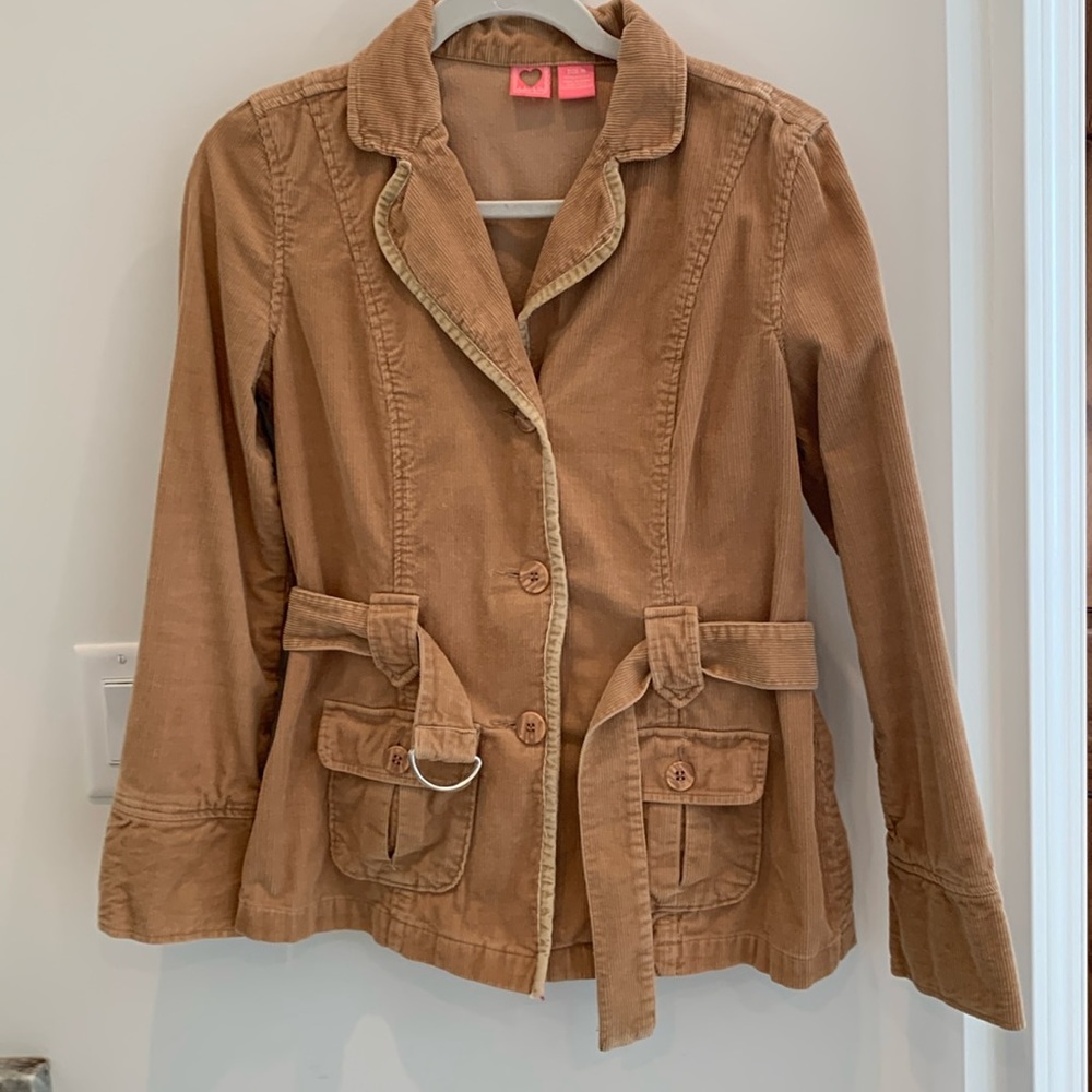 Corduroy blazer